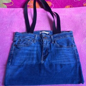 levi strauss & co jean bag
